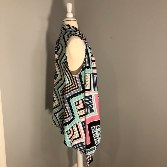 Wrangler Aztec Design Cardigan/Vest - Picture 6 of 12